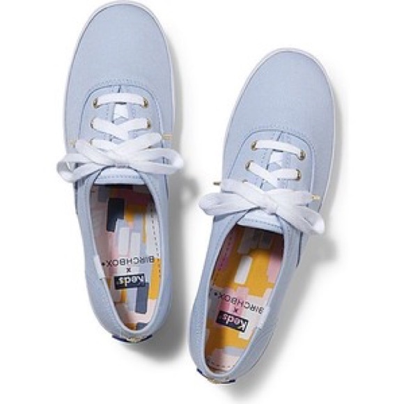 Keds Shoes - Keds X Birchbox Champion Sneakers Skyway Blue